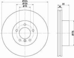 Zimmermann Frana disc Disc frana Zimmermann 150.3407. 52 (ZIMMERMANN150340752)