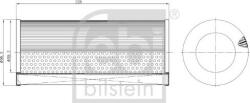 FEBI Bilstein 186038 - Filtru ulei - FEBI Bilstein-186038 (FEBIBILSTEIN186038)