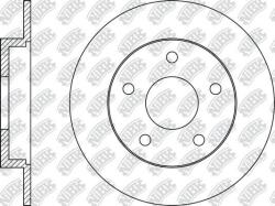 Delphi Frana disc Disc frana Delphi BG4707C (DELPHIBG4707C)