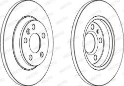 Zimmermann Frana disc Disc frana Zimmermann 600.3216. 20 - compatibil Seat, Ford, Vw (ZIMMERMANN600321620)