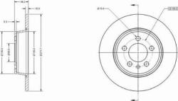 Textar Frana disc Disc frana Textar 92292003 - compatibil Audi (TEXTAR92292003)