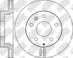 Delphi Frana disc Disc frana Delphi BG3775C - compatibil Audi, Porsche, Vw (DELPHIBG3775C)