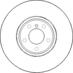 Delphi Frana disc Disc frana Delphi BG9092C - compatibil Bmw (DELPHIBG9092C)