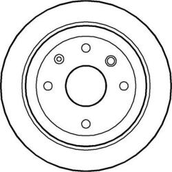 Delphi Frana disc Disc frana Delphi BG4091 (DELPHIBG4091)