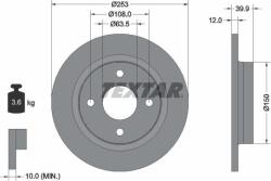 Textar Frana disc Disc frana Textar 92292803 (TEXTAR92292803)