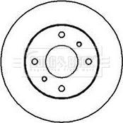 Delphi Frana disc Disc frana Delphi BG2567 (DELPHIBG2567)