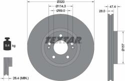 Textar Frana disc Disc frana Textar 92237805 (TEXTAR92237805)