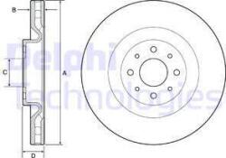 Ferodo Frana disc Disc frana Ferodo DDF1745 (FERODODDF1745)