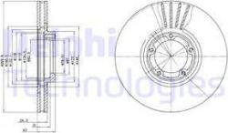 Ferodo Frana disc Disc frana Ferodo DDF849 - compatibil Ford (FERODODDF849)