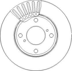 Textar Frana disc Disc frana Textar 92204100 - compatibil Nissan, Suzuki (TEXTAR92204100)