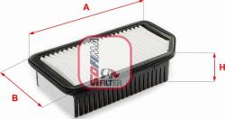 Sofima Filtru aer Sofima S 3469 A - compatibil Hyundai, Kia - Sofima-S 3469 A (SOFIMAS3469A)