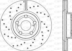 Ferodo Frana disc Disc frana Ferodo DDF1508C - compatibil Toyota (FERODODDF1508C)