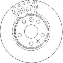 Ferodo Frana disc Disc frana Ferodo DDF1733 - compatibil Mercedes-Benz, Renault (FERODODDF1733)