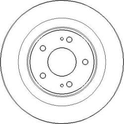 Delphi Frana disc Disc frana Delphi BG4924C (DELPHIBG4924C)