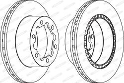 Delphi Frana disc Disc frana Delphi BG9015 (DELPHIBG9015)