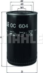 Mahle Filtru ulei Mahle OC 604 - compatibil Daf, Scania - MAHLE-OC 604 (MAHLEOC604)