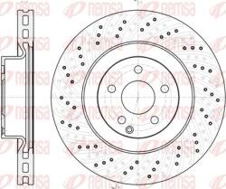 TRW Frana disc Disc frana TRW DF6242S (TRWDF6242S)