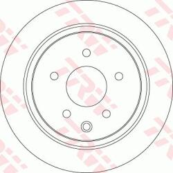 TRW Frana disc Disc frana TRW DF7369 (TRWDF7369)
