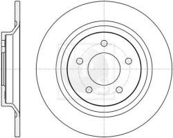 TRW Frana disc Disc frana TRW DF4468 (TRWDF4468)
