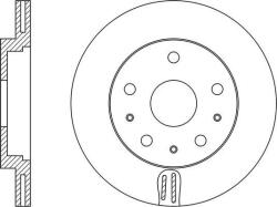 Textar Frana disc Disc frana Textar 92166300 (TEXTAR92166300)