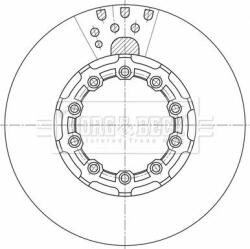 Textar Frana disc Disc frana Textar 93193500 (TEXTAR93193500)
