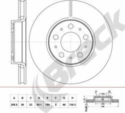 Ferodo Frana disc Disc frana Ferodo DDF1163C (FERODODDF1163C)