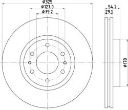 Textar Frana disc Disc frana Textar 92226200 (TEXTAR92226200)