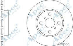 Ferodo Frana disc Disc frana Ferodo DDF1779C - compatibil Toyota (FERODODDF1779C)