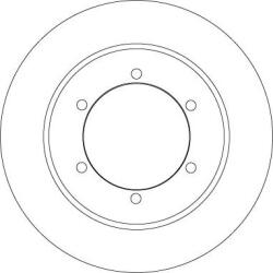 Delphi Frana disc Disc frana Delphi BG4218 - compatibil Nissan, Renault (DELPHIBG4218)