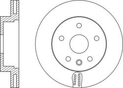 Delphi Frana disc Disc frana Delphi BG4346C (DELPHIBG4346C)