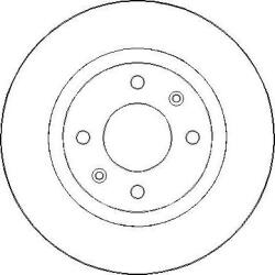 Delphi Frana disc Disc frana Delphi BG4295 - compatibil Hyundai, Kia (DELPHIBG4295)