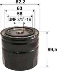 Valeo Filtru ulei Valeo 586082 - compatibil Suzuki (VALEO586082)