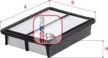 Sofima S 3D22 A - FILTRU AER - compatibil Mazda - Sofima-S 3D22 A (SOFIMAS3D22A)