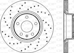 Ferodo Frana disc Disc frana Ferodo DDF1291C (FERODODDF1291C)