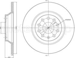 Delphi Frana disc Disc frana Delphi BG4751C (DELPHIBG4751C)