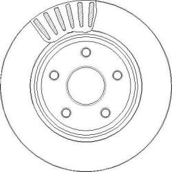 Delphi Frana disc Disc frana Delphi BG9058 (DELPHIBG9058)