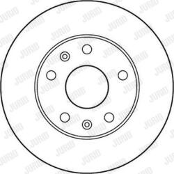 Delphi Frana disc Disc frana Delphi BG3426 (DELPHIBG3426)