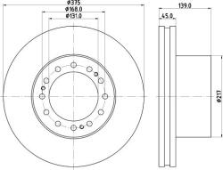 Ferodo Frana disc Disc frana Ferodo FCR204A (FERODOFCR204A)