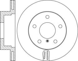 Ferodo Frana disc Disc frana Ferodo DDF1536C (FERODODDF1536C)