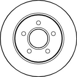 Delphi Frana disc Disc frana Delphi BG3896 (DELPHIBG3896)