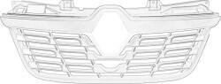 Renault Elemente caroserie, Aripa, Bara protectie Partea frontala, Grila radiator Renault 623104199R (RENAULT623104199R)