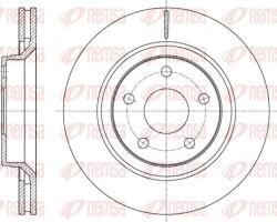 Textar 92278803 - Disc frana Fata - stanga / dreapta - JEEP WRANGLER III 2.8D - 3.6 - 3.8 04.07 - - Textar-92278803 (TEXTAR92278803)