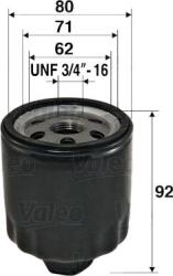 Valeo Filtru ulei Valeo 586009 - compatibil Audi, Seat, Vw, Skoda (VALEO586009)