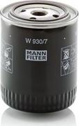 Mann-Filter Filtru ulei Mann-Filter W 930/7 (MANNFILTERW9307)