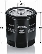 Valeo Filtru ulei Valeo 586145 - compatibil Mazda (VALEO586145)