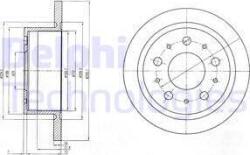 Delphi Frana disc Disc frana Delphi BG4062 (DELPHIBG4062)