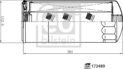 FEBI Bilstein Filtru ulei FEBI Bilstein 173489 (FEBIBILSTEIN173489)