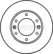 Delphi Frana disc Disc frana Delphi BG4296 - compatibil Hyundai (DELPHIBG4296)
