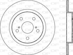 Ferodo Frana disc Disc frana Ferodo DDF1755 - compatibil Toyota (FERODODDF1755)