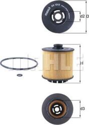 Mahle Filtru ulei Mahle OX 1312D (MAHLEOX1312D)